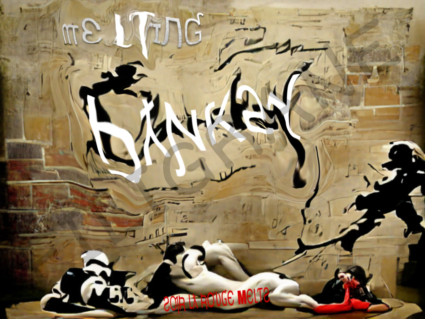 Melting Banksy